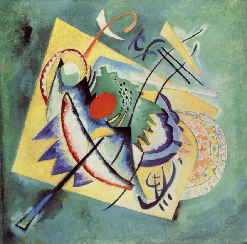 Wassily Kandinsky Voros ovalis